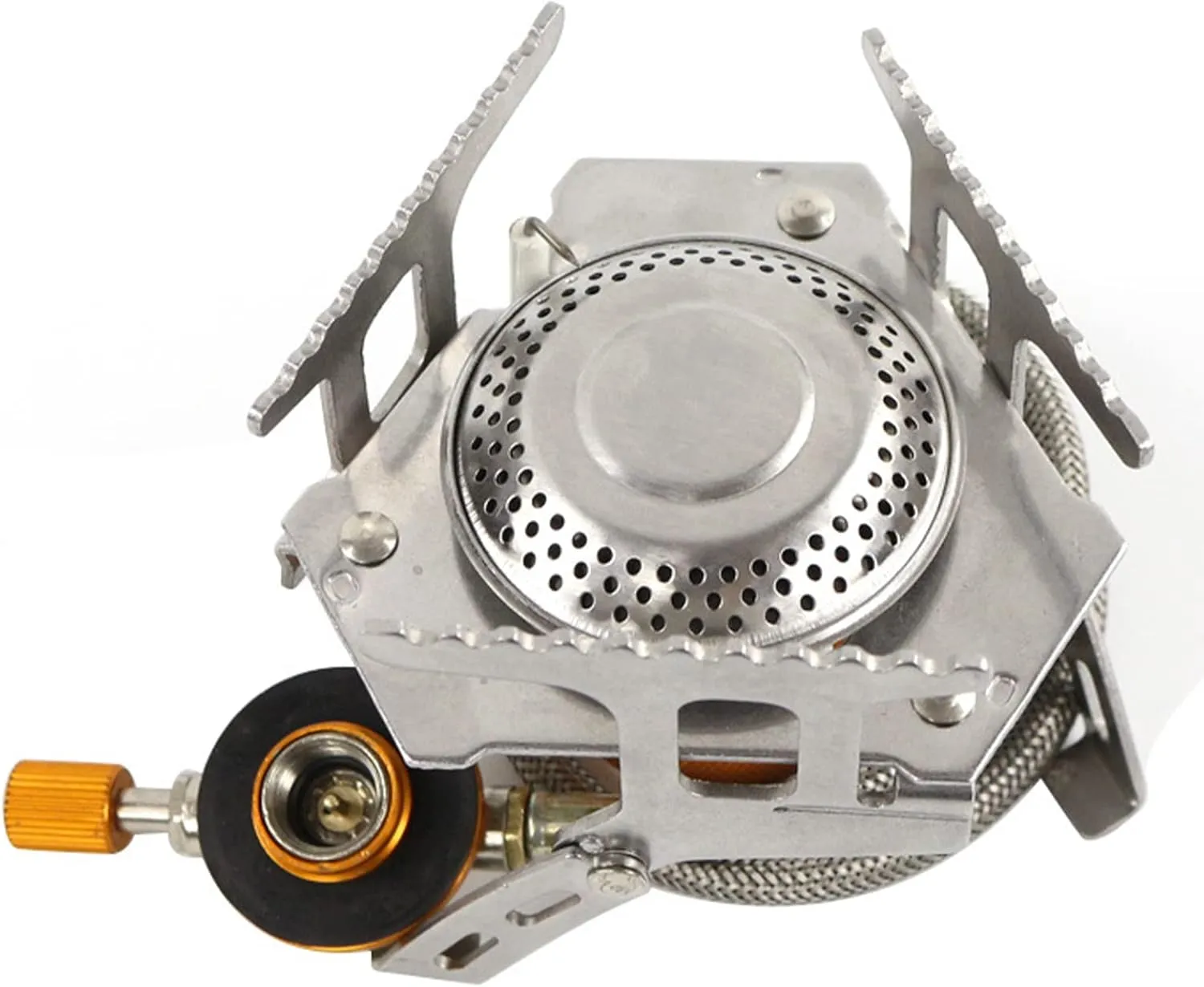 Outdoor Picnic Folding Gas Stove Burner Backpacking Camping Hiking Mini Stove Accessory
