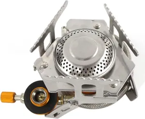 Outdoor Picnic Folding Gas Stove Burner Backpacking Camping Hiking Mini Stove Accessory