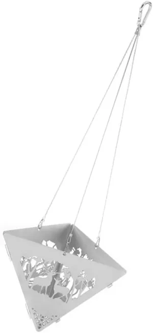 Outdoor Survival Gear Triangle Shape Robust Steel Versatile Lighting Solution