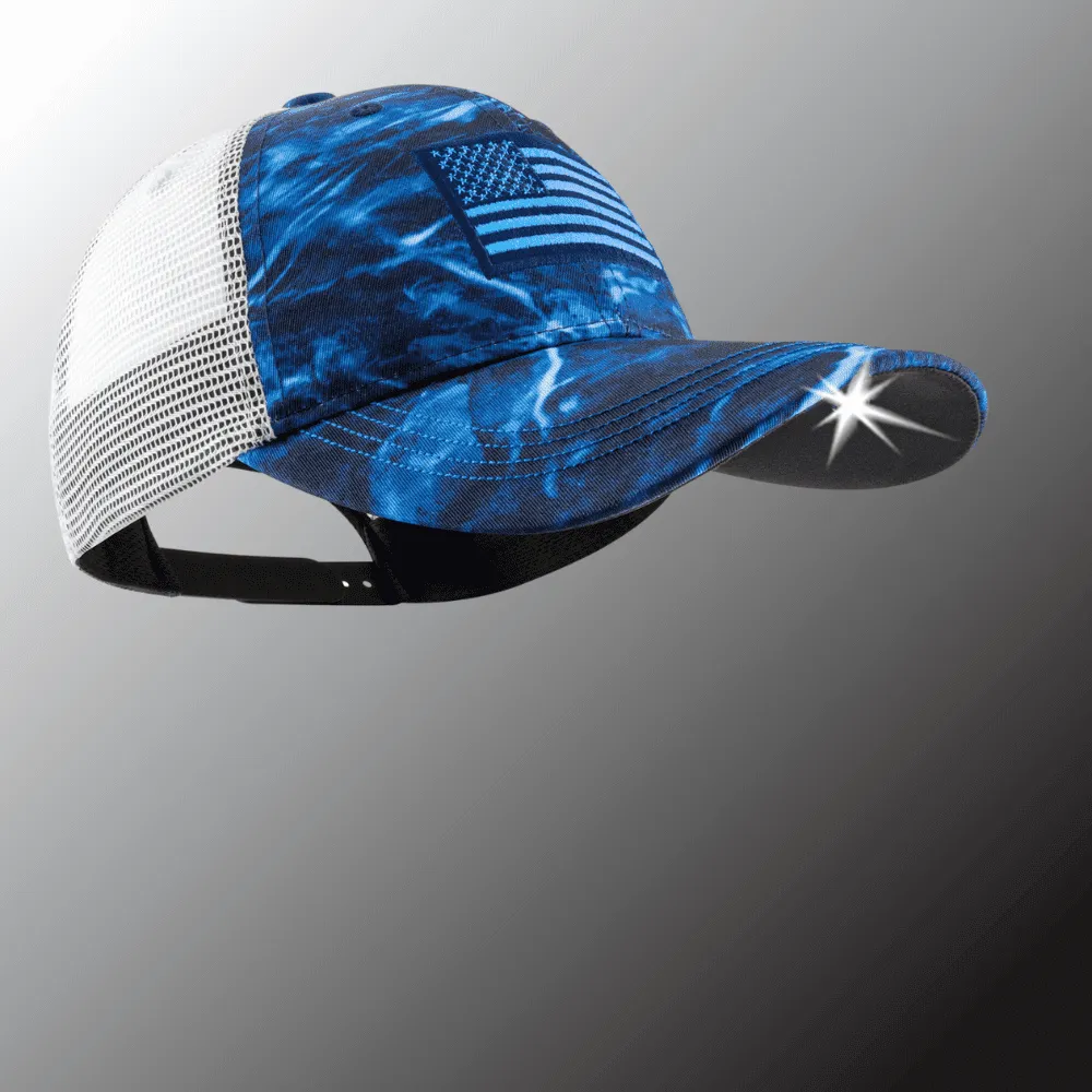 Panther Vision POWERCAP 3.0 Rechargeable LED Lighted Headlamp Hats and IPX4 Rating - One Size