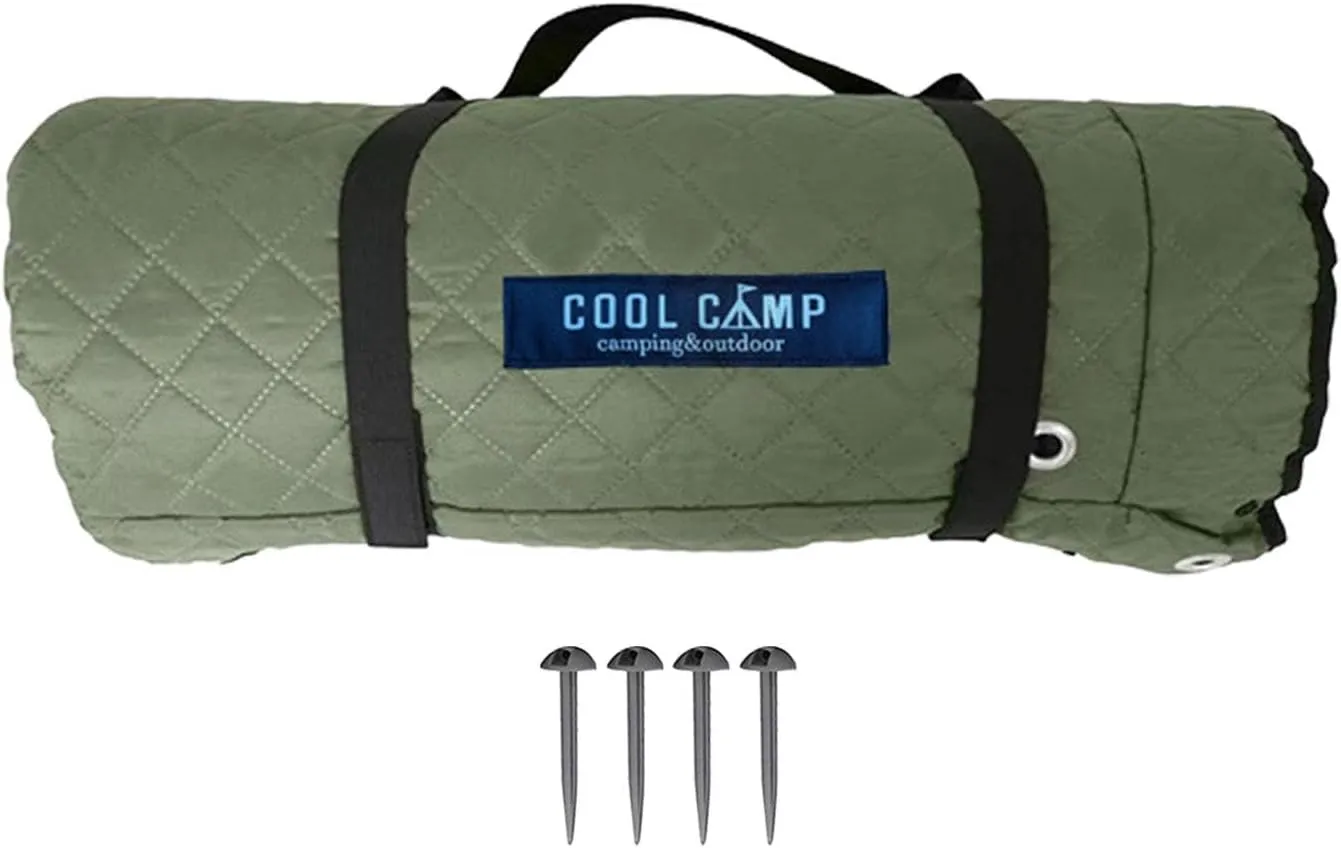 Picnic Blanket Sleeping Pad 78.7inchx78.7inch Rug Waterproof Foldable Tent Pad Camping Mat for Hiking Travel Outdoor Concerts