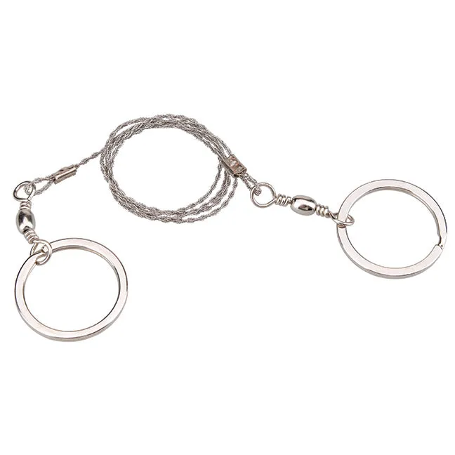 Pocket Survival Wire Saw – Compact Outdoor Cutting Tool