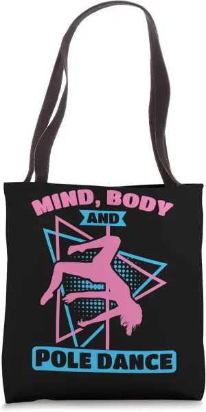 Poledance Dancer, Pole Dancing, Poledancing Pole Dance Tote Bag