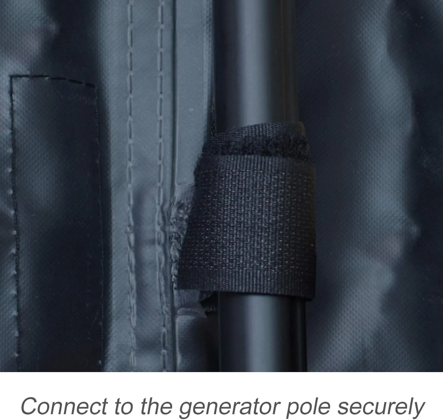 Porch Shield Waterproof Universal Generator Cover 26 x 20 x 20 inch - for Most Generators 3000-5000 Watt, Black