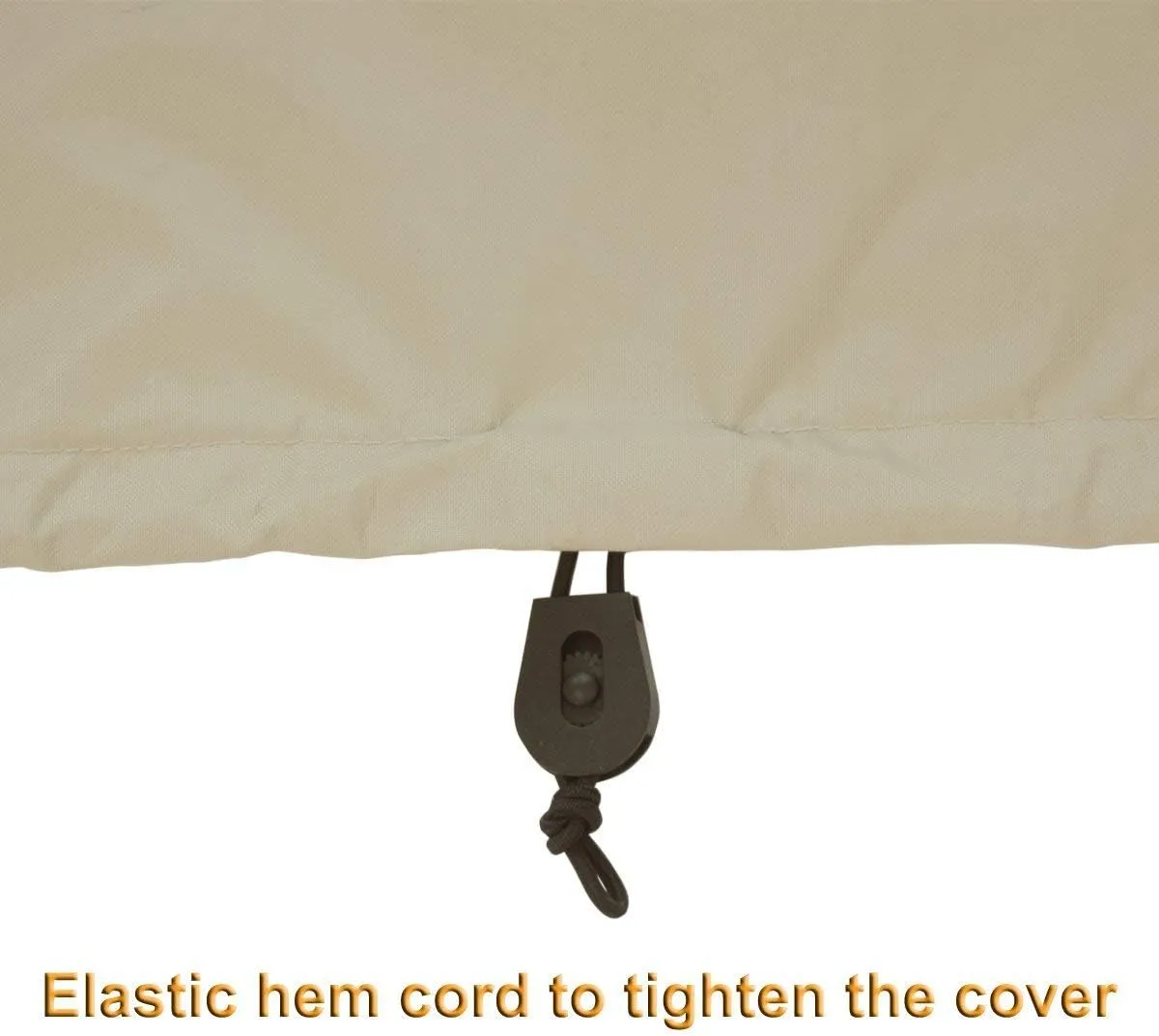 Porch Shield Waterproof Universal Generator Cover 32 x 24 x 24 inch, for Most Generators 5000-10000 Watt, Light Tan