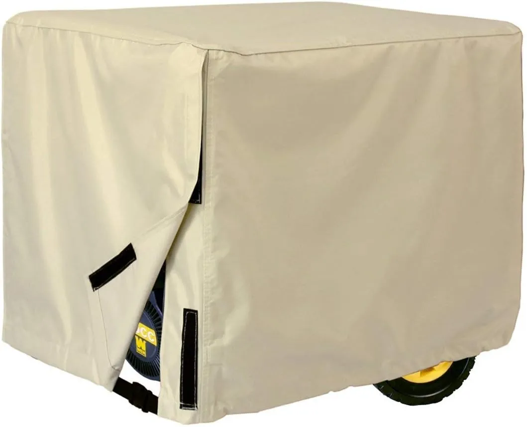 Porch Shield Waterproof Universal Generator Cover 32 x 24 x 24 inch, for Most Generators 5000-10000 Watt, Light Tan