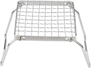 Portable Campfire Grill Picnic Barbecue Set Folding Bbq Rack Stainless Steel Grill for Camping Accessory Easy to Store