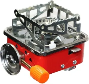 Portable Camping Gas Stove Windproof Collapsible Gas Burner for Hiking Picnic Accessories Outdoor Kitchen Camping Equipment (Color : Yc-201)