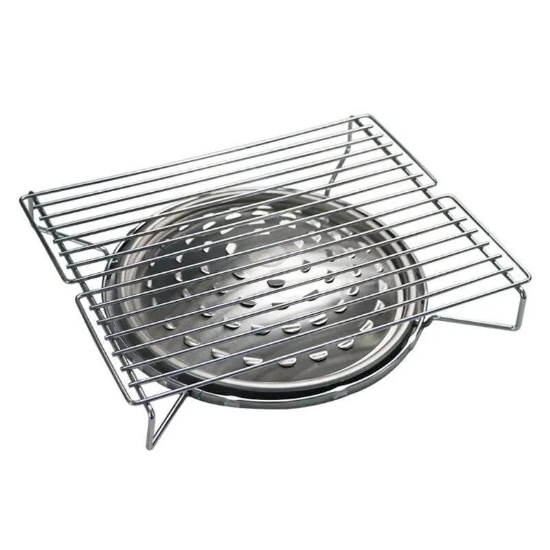Portable Gas BBQ Stove Rack - Camping Grill Accessory