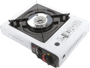Portable Gas Stove Multi-Function Barbecue Burner for Camping Hiking and Outdoor Cooking Compact Design and Wind for Family Gatherings and Picnics