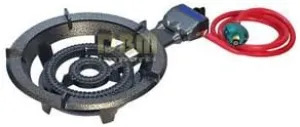 Portable Gas Stove Single Burner with Regulator, Camping Tailgating