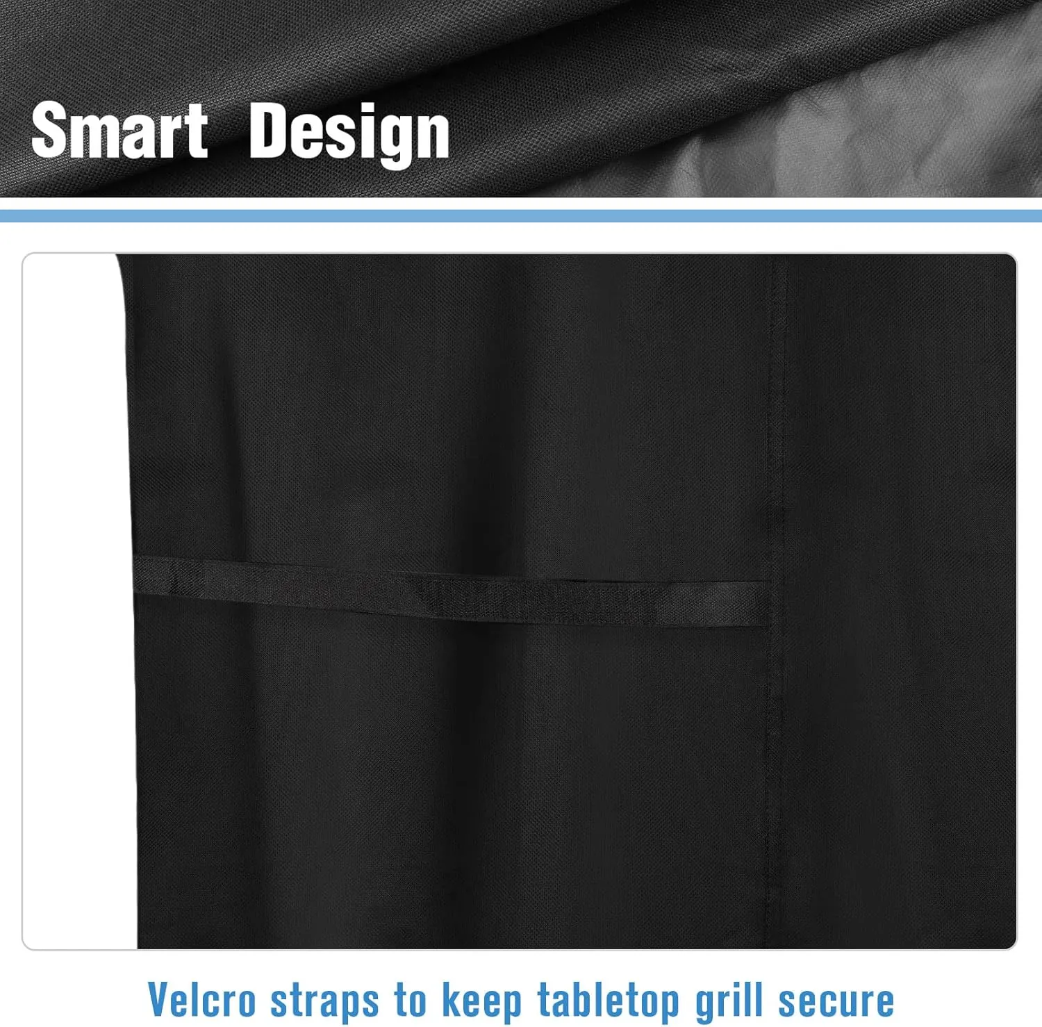 Portable Grill Cover for Megamaster 2-Burner Propane Outdoor Tabletop Grill,Waterproof Small Table Top BBQ Grill Cover,Heavy Duty 600D Outdoor Tabletop Grill Cover
