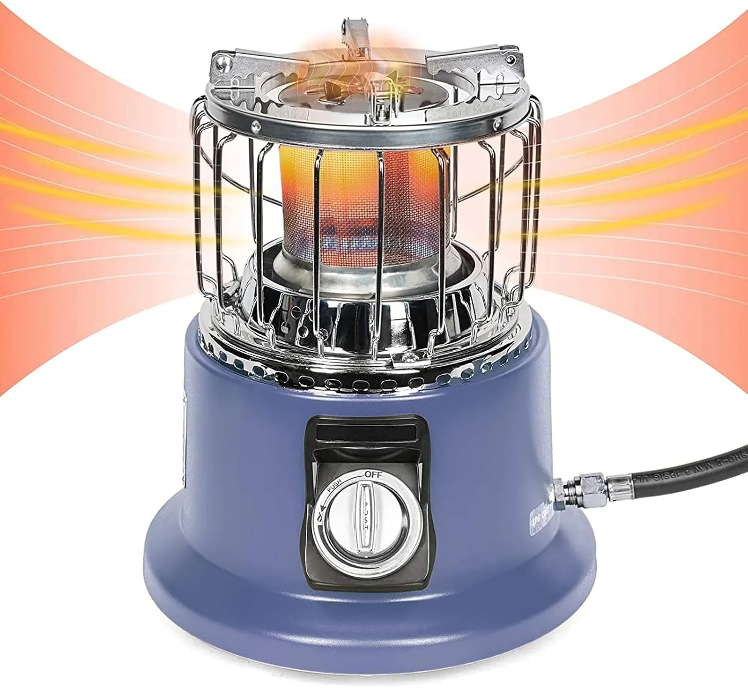 Portable Heater Stove Outdoor Camping Gas Stove Camp Tent Heater for Ice Fishing Hiking Hunting Survival Emergency Patio