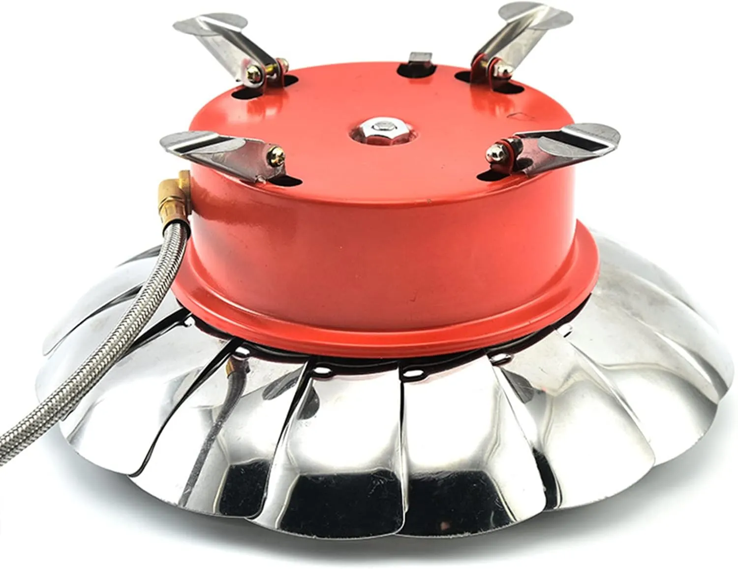 Portable Mini Gas Stove Butane Mini Round Stainless Steel Cookers with Storage Box Piezo Ignition Multifunction Camping Stove Outdoor