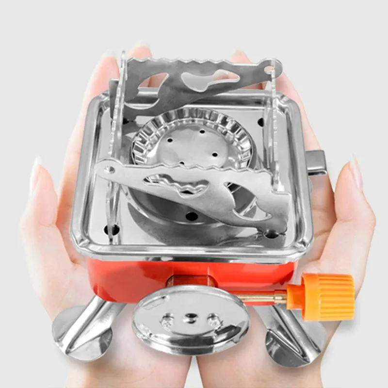Portable Mini Gas Stove for Camping & Hiking