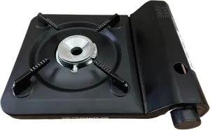 Portable Outdoor Cooking Stove – Lightweight Design, Easy to Carry, Quick Setup, Fuel Efficient, Durable Materials, Ideal for Backpackers and Camping Trips (Black)