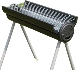 Portable Stainless Steel BBQ Grill Non-stick Surface Folding Barbecue Grill Outdoor Camping Picnic Tool