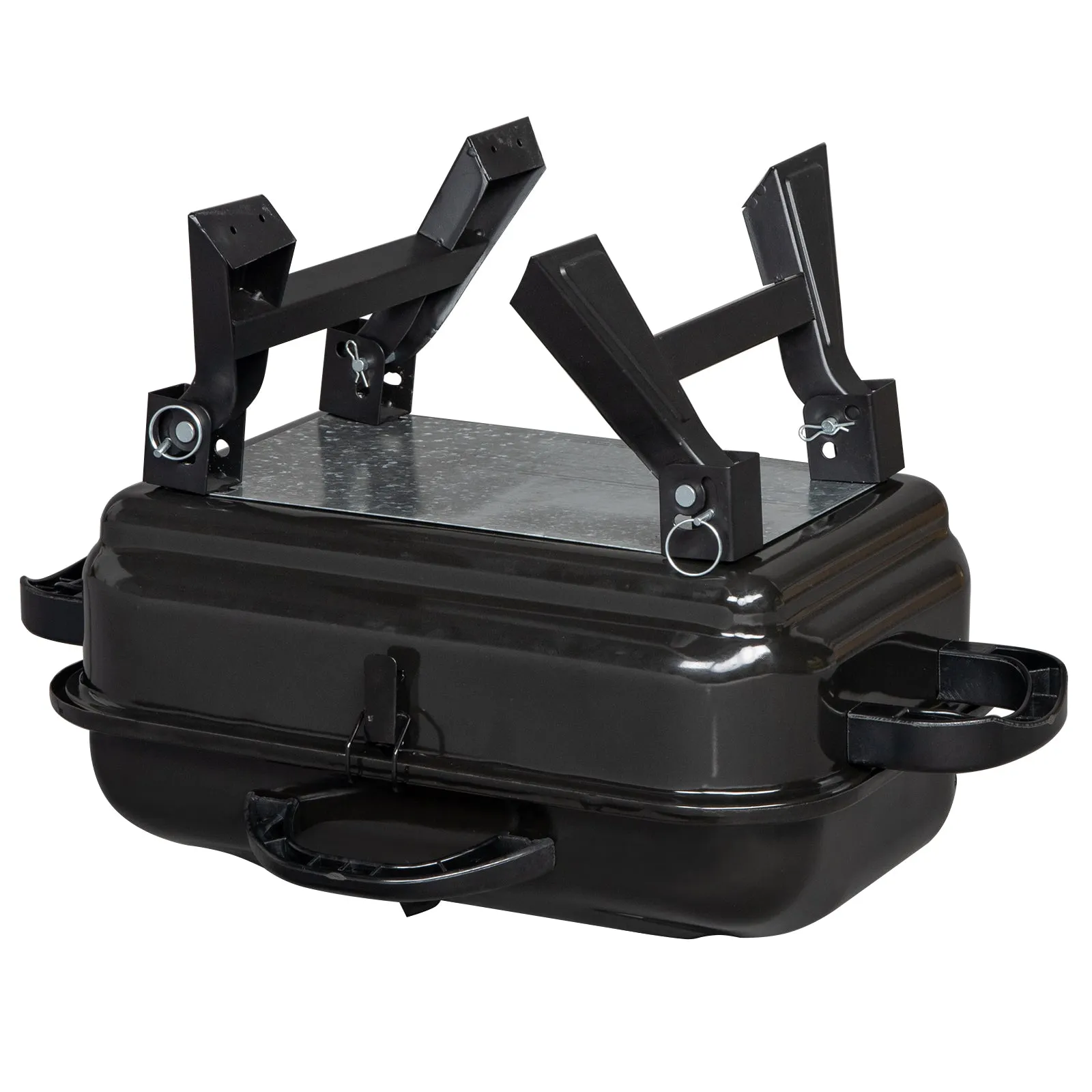 Portable Tabletop BBQ Charcoal Grill - Compact and Foldable Design