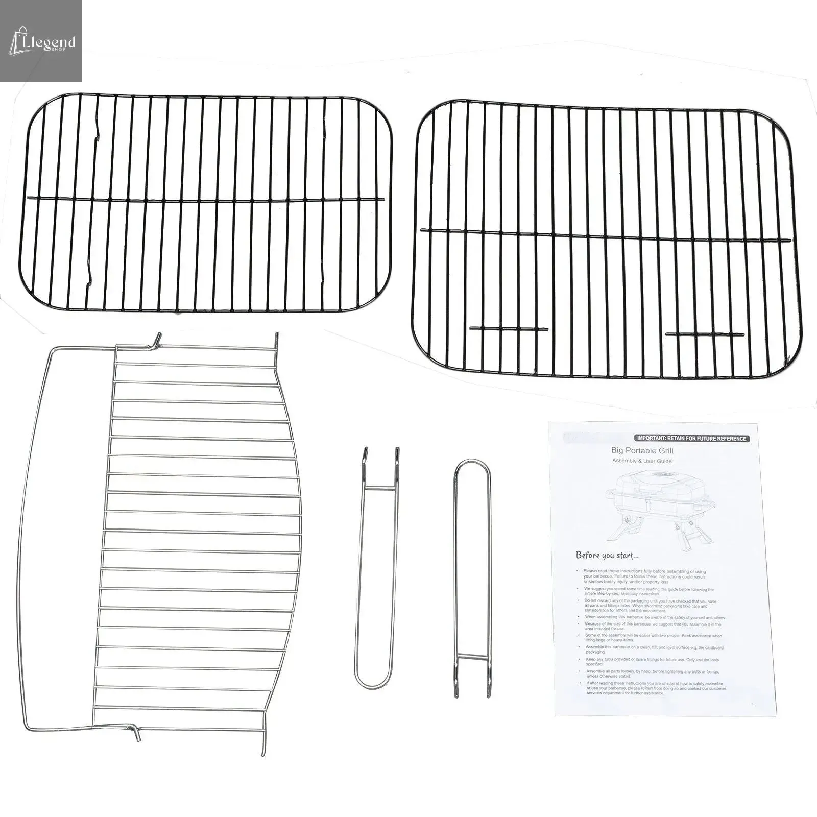 Portable Tabletop BBQ Charcoal Grill