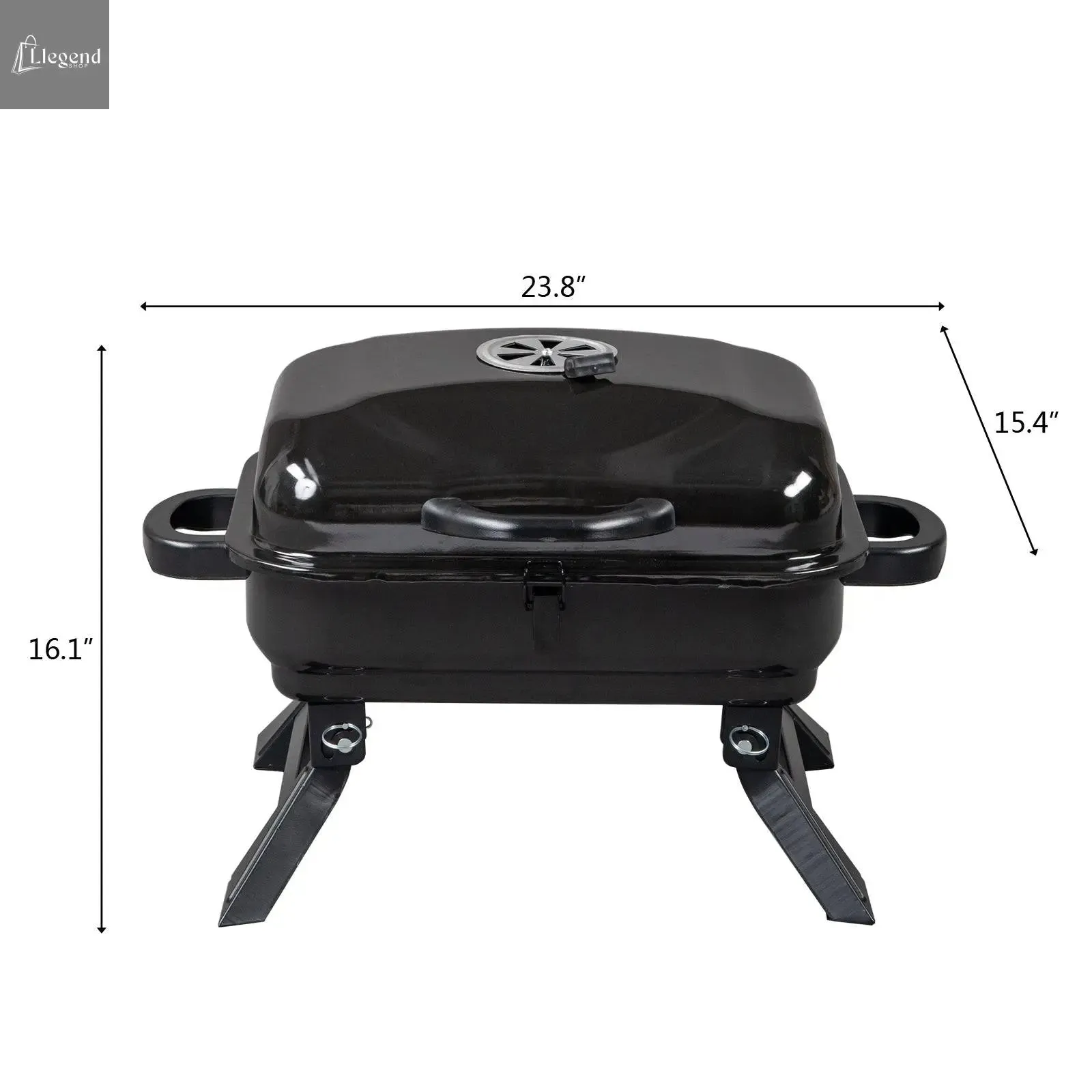 Portable Tabletop BBQ Charcoal Grill