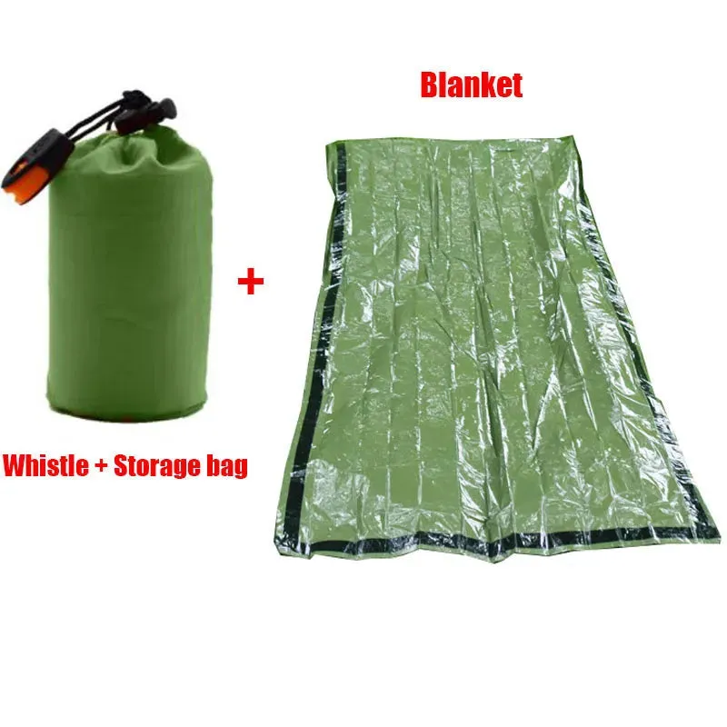 Portable Waterproof Emergency Survival Sleeping Bag for Camping and First Aid