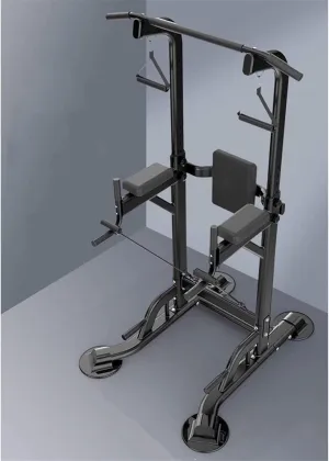 Power Tower Workout Pull Up Dip Station Adjustable Multi-Function Home Gym Home Pull-ups Home Single Parallel Bars Sports Fitness Equipment