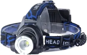 Powerful Headlamp Rechargeable Telescopic Zoomable Headlight Outdoor Waterproof Work Head Lamp High Lumen Head Torch
