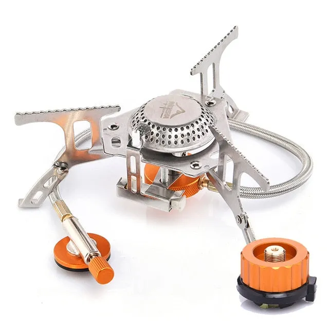 Protected Foldable Camping Reduced cost Gas Outdoor hiking Electronic Stoves Widesea Stove 3000W burner Portable Stove Folding Split Gas