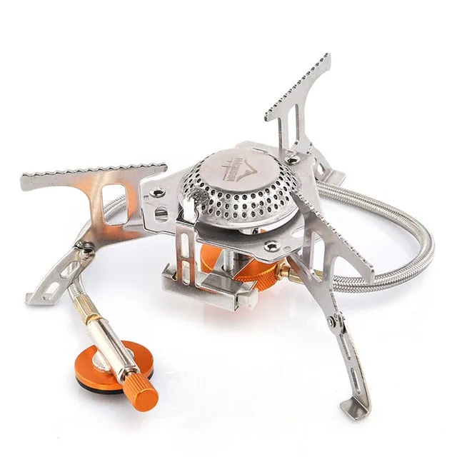 Protected Foldable Camping Reduced cost Gas Outdoor hiking Electronic Stoves Widesea Stove 3000W burner Portable Stove Folding Split Gas