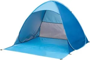 Quick Automatic Opening Camping Tent, Beach Tent Sun Shelter, Lightweight Pop-Up for Outdoor & Fishing