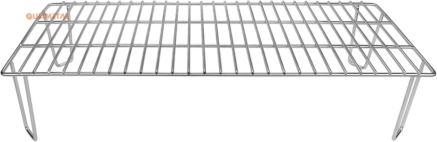 QuliMetal Grill Warming Rack for Green Mountain Grills Daniel Boone Pellet Grills, Stainless Steel, Replacement Parts for GMG-6008