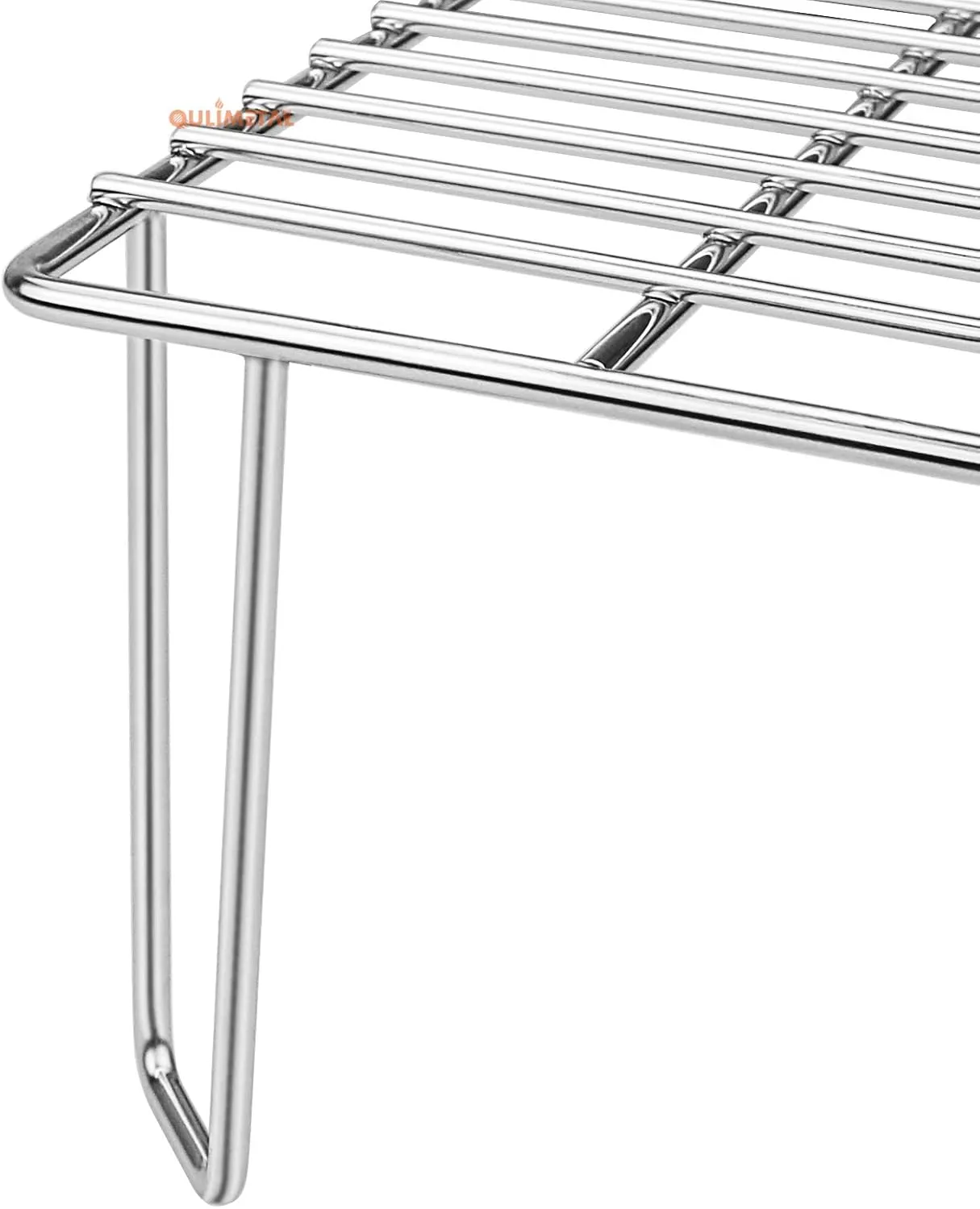 QuliMetal Grill Warming Rack for Green Mountain Grills Daniel Boone Pellet Grills, Stainless Steel, Replacement Parts for GMG-6008