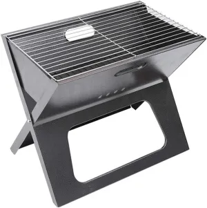 REDSHORE Portable X-Type BBQ Charcoal Grill,Thickening Folding Lightweight Barbecue Oven Tools for Outdoor Cooking Camping Hiking Picnics (Large)