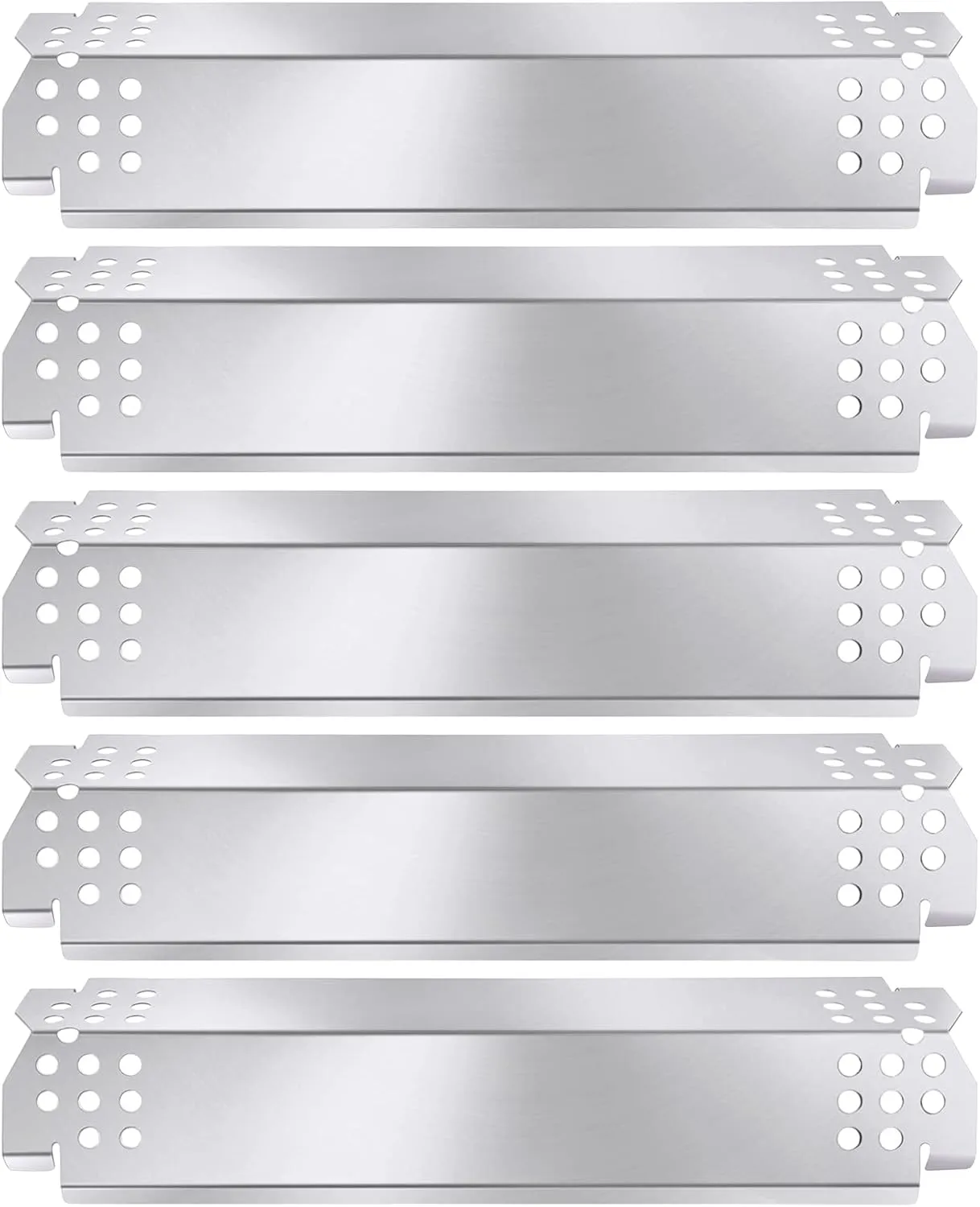Replacement Parts for Nexgrill 5 Burner 720-0888, 720-0888N, 720-0830H, 720-0896, Members Mark 720-0882D, Stainless Steel Grill Heat Tent, Flame Tamer, Burner Cover for Nexgrill 720-0888 Grill