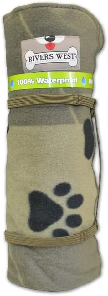 Rivers West Tundra Waterproof Fleece Dog Blanket