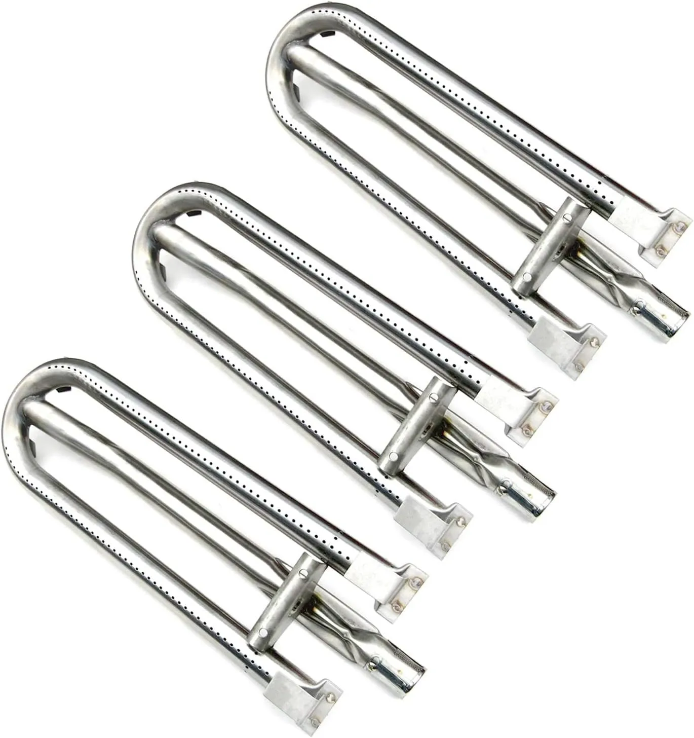 S1B171 (3-Pack) 19 1/8” Stainless Steel Burner Replacement Parts for DCS 27DBQR, DCS 30 BGB30-BQR, DCS 36 BGA36-BQARN, DCS 48 BGA48-BQRL, Brinkmann Charmglow 810-8905-S 810-8907-S