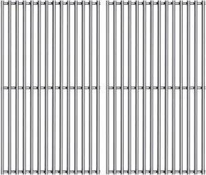 S5102B (2-Pack) 17" Stainless Steel Cooking Grid Grates for Grill Chef BM616, GC610, GC616, GC716, GC816 Grill Master 720-0670E, 720-0737 Grill