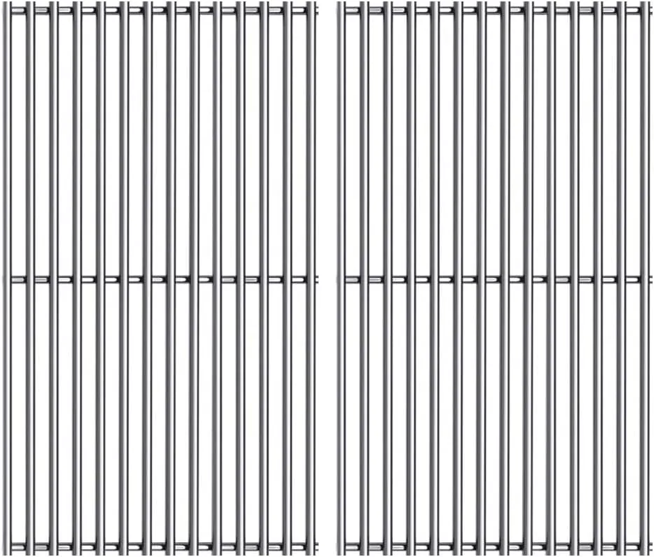 S5102B (2-Pack) 17" Stainless Steel Cooking Grid Grates for Grill Chef BM616, GC610, GC616, GC716, GC816 Grill Master 720-0670E, 720-0737 Grill