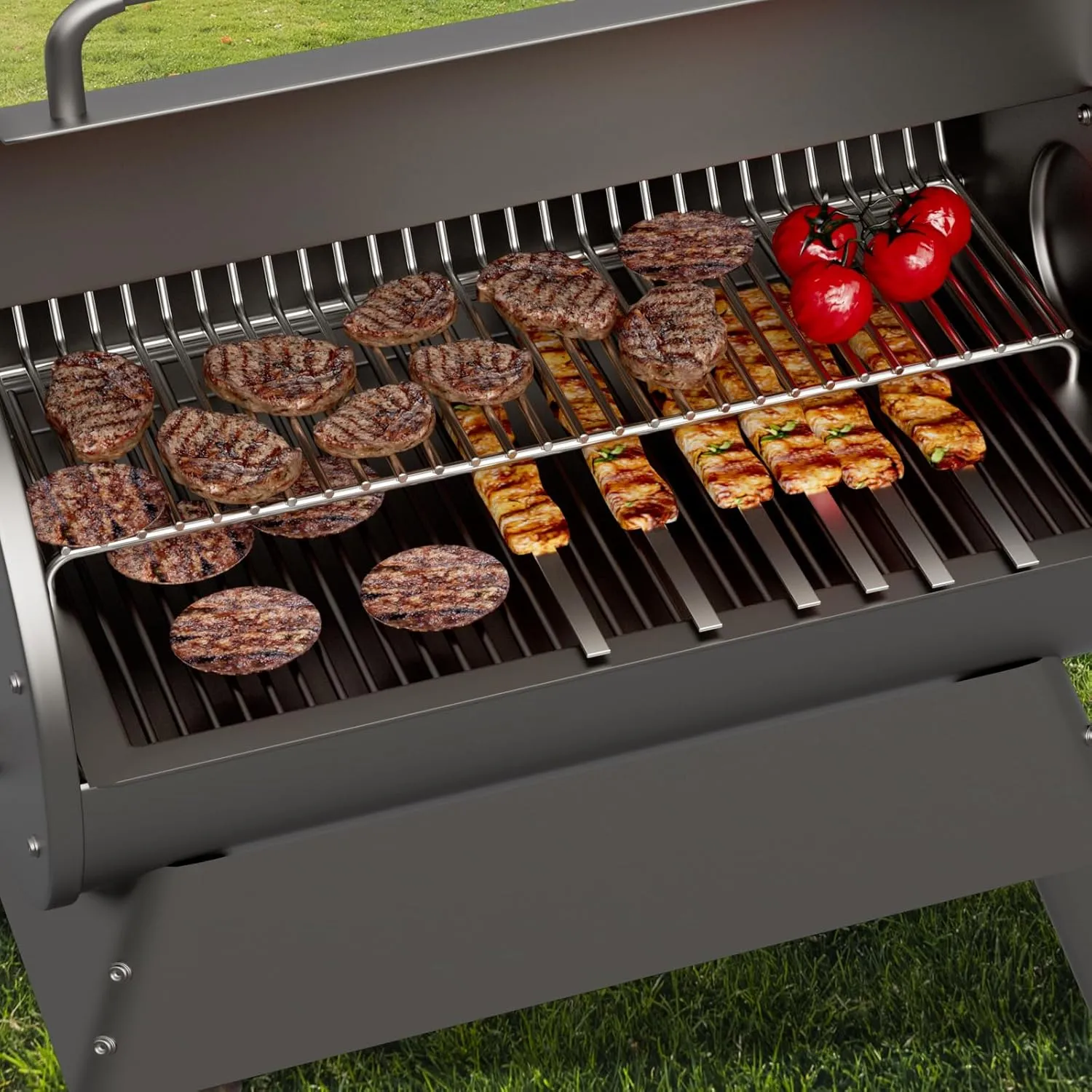 SafBbcue BAC351 BBQ Warming Rack for Traeger Accessories 22 Series, Traeger Lil' Tex 22, Traeger Century 22 Pellet Grill, Traeger Eastwood 22 Series Shelf, Treager BBQ07 Stainless Steel Grill Rack