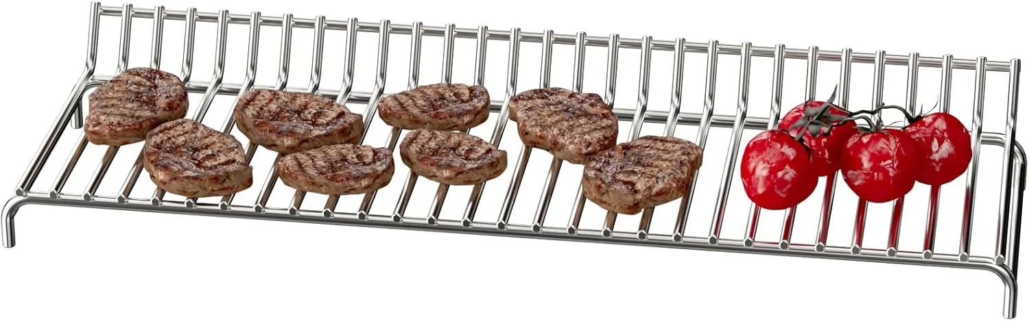 SafBbcue BAC351 BBQ Warming Rack for Traeger Accessories 22 Series, Traeger Lil' Tex 22, Traeger Century 22 Pellet Grill, Traeger Eastwood 22 Series Shelf, Treager BBQ07 Stainless Steel Grill Rack