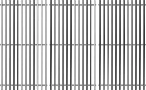SafBbcue Grill Grates for Brinkmann 810-2410-S, 810-3660-S, 810-2411-F, 810-2511-F, 810-2411-S, 810-7490-F, 810-8410-C, 810-4557-0, 810-9415-W Grill Replacement Parts, Charmglow 810-8410-F, 810-7310-F
