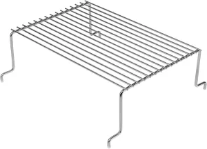 SafBbcue Grill Warming Rack for PK99011 Grill & Smoker 300 Series, Raised Barbecue Cooking Grill Grid for PK Grills Stainless Steel BBQ Warming Rack for PK Grill Accessories