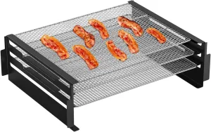SafBbcue Jerky Grill Racks for Camp Chef Pellet Grill Replacement Parts SmokePro LUX 36, PG36LUX, SmokePro LUX 36, Smoke Pro SGX 36 Pellet Smoker Grills Jerky Smoking Racks Smoking Beef Jerky