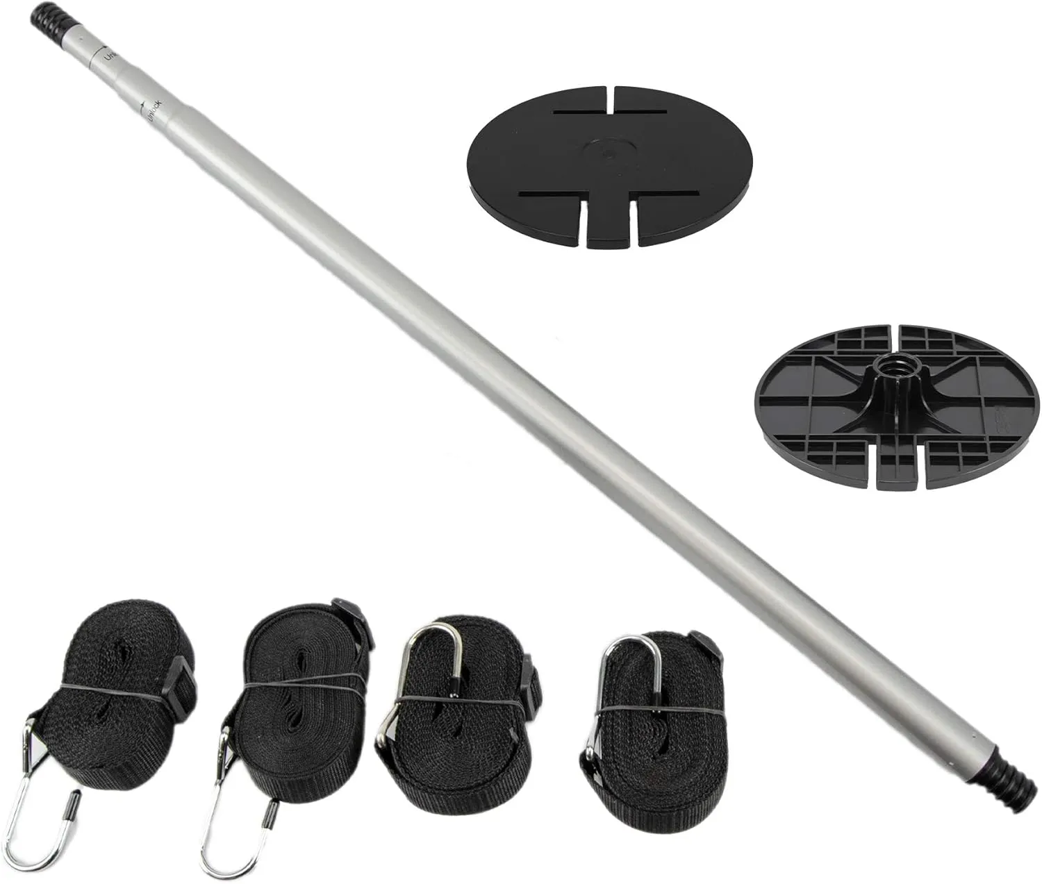 Seamax Universal Boat Cover Support Pole System for Boats up to 26ft Telescopic Pole 22-44 inches
