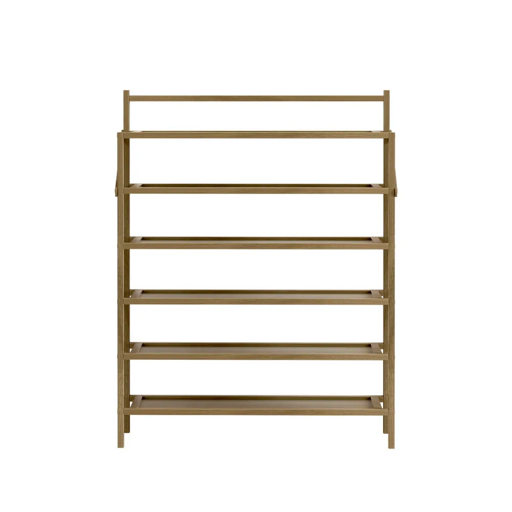 Shoe Rack 6-Tier 18 Pairs Foldable
