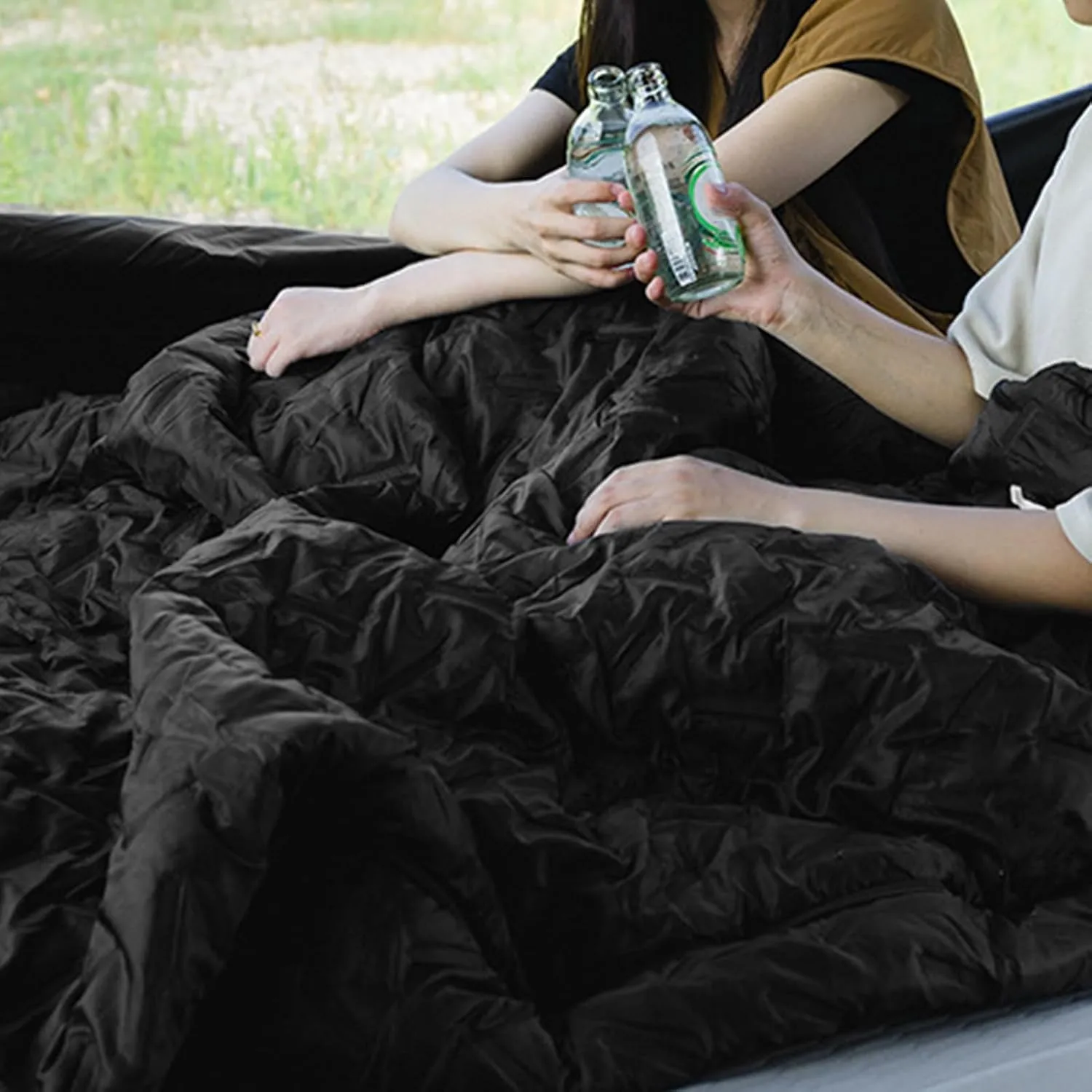 Sleeping Bags for Adults, Survival Space Blanket, Waterproof Insulated Lightweight Camping Blanket for Hiking Backpacking