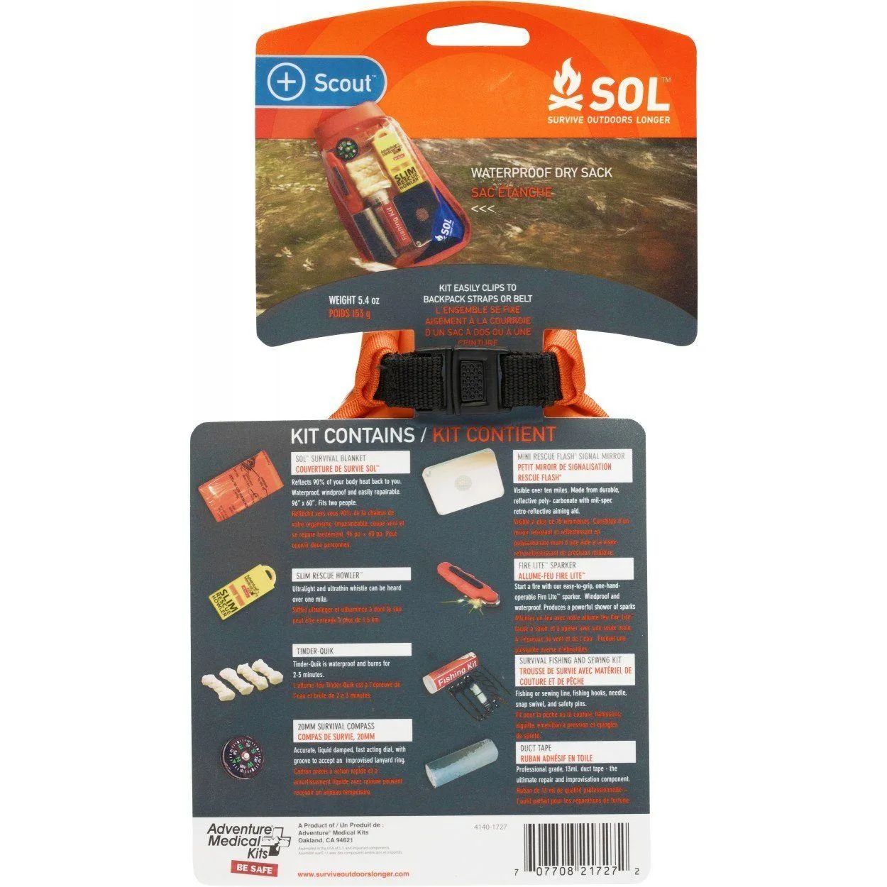 SOL® Scout Survival Tool Kit