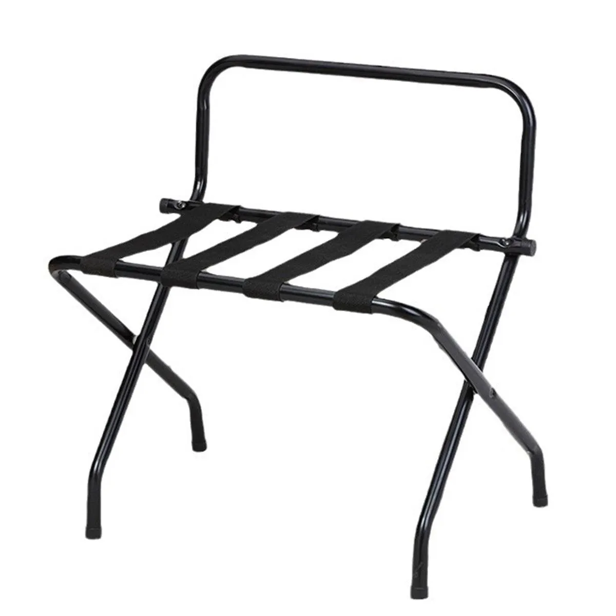 Stainless Steel Foldable Luggage Rack Portable Storage Stand for Suitcase Travel