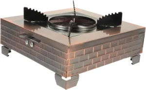 Stainless Steel Portable Camping Stove Lightweight Small Picnic Grill for Outdoor Cooking for Backpacking and Hiking Durable and Compact Design for Easy Transport