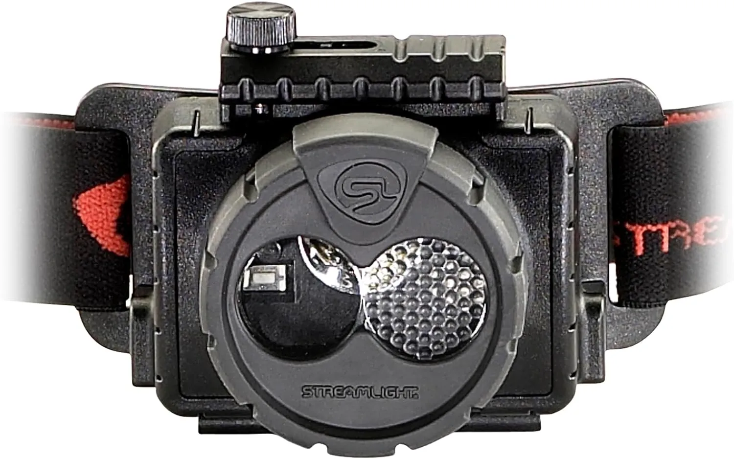 Streamlight 61603 Double Clutch USB 125-Lumen Multi-Fuel LED Headlamp with 120V AC Charging System, Elastic Head Strap, Rubber Hard Hat Strap, and USB Cable, Black